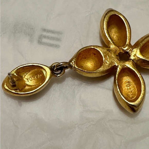 Vintage YOSCA earrings - Picture 2 of 3